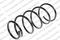 LESJOFORS 42 883 39 Пружина подвески SUBARU FORESTER w.self lev suspension 5/06-1/08 задняя, артикул 4288339