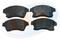 КОЛОДКИ ТОРМОЗНЫЕ ДИСКОВЫЕ ПЕРЕДНИЕ CHEVROLET AVEO 12-/CRUZE/ OPEL ASTRA J, артикул 25031