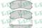 Колодки тормозные дисковые LPR, артикул 05P036