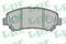 Колодки тормозные дисковые (комплект 4 шт.), артикул 05P1314