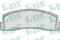 Комплект тормозных колодок 05P179, артикул 05P179