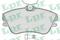 Колодки тормозные дисковые, артикул 05P605