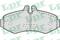Колодки тормозные дисковые, артикул 05P672