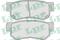 Колодки тормозные HYUNDAI GETZ/MATRIX/SANTA FE/SONATA/TUCSON/KIA SPORTAGE задние, артикул 05P848