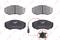 Колодки тормозные передние CITROEN Jumper 2.0D-2.8D 96> FIAT Ducato 19D-2.9D 94> PEUGEOT Boxer 2.0, артикул bd-2215