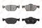 Колодки тормозные передние HONDA Civic 1.4-2.2D 06>, артикул BD3437