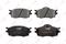 Колодки тормозные HYUNDAI ACCENT/i20/KIA RIO 05- передние, артикул BD-3608