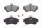 Комплект колодок для дисковых тормозов, артикул BD5522