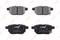 КОЛОДКИ ТОРМОЗНЫЕ ЗАД TOYOTA AURIS (AKE) 1.4-1.6 07-/COROLLA (AKE) 1.3-1.6 06-, артикул BD7543