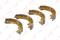 Колодки тормозные задние DAIHATSU Terios(100 / 120) 1.3-1.5 01> TOYOTA Picnic 2.0-2.2D 96-01, артикул bs-7508