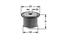 FUEL FILTER (DIESEL), артикул 152071760552