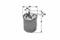 FUEL FILTER (DIESEL), артикул 152071760674