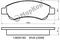 Колодки тормозные дисковые к-т Peugeot 307 00- Citroen Fiat, артикул 13600190