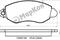 Колодки тормозные дисковые к-т Ford Transit 00-, артикул 13900184