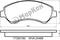Колодки тормозные дисковые к-т Peugeot Boxer II Fiat Ducato III Fiat, артикул 17300190