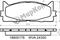 Колодки тормозные дисковые к-т Toyota Camry VI передние, артикул 18800176