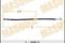 BH-151_шланг торм. пер.! Nissan Almera 1.5/1.8/2.2D 00> L=487, артикул BH151