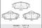 Колодки тормозные HYUNDAI ACCENT 00- пер., артикул MS0306
