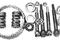 Рем.к-т глушителя CITROEN BERLINGO/JUMPER 1.9-2.5TD/PEUGEOT 206/405/406 1.4-2.1TD, артикул 02940