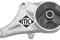 Опора двигателя OPEL ASTRA G пер., артикул 04380