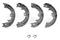 Brake shoe set, parking brake, артикул 30145330012