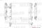 Радиатор RENAULT LOGAN / CLIO 1.2-1.6/1.9D +AC 98-, артикул ACRM015