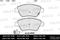 Колодки тормозные OPEL CORSA D 06- пер. SemiMetallic, артикул E100071