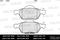 Колодки тормозные RENAULT MEGANE II/SCENIC II пер. SemiMetallic, артикул E100101