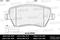 Колодки тормозные LADA LARGUS/NISSAN NOTE/DUSTER/KANGOO/KAPTUR пер. SemiMetallic, артикул E100108