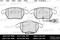 Колодки тормозные AUDI A3/VW G5/PASSAT 06-/TOURAN/CADDY 04- пер. SemiMetallic, артикул E100131