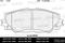 Колодки тормозные TOYOTA AURIS 07-/COROLLA 1.4 07-/RAV4 06- пер. SemiMetallic, артикул E100135