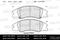 Колодки тормозные KIA CERATO/SPECTRA 04- пер. SemiMetallic, артикул E100142