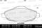 Колодки тормозные PEUGEOT 308 07-/3008 09- пер. SemiMetallic, артикул E100145