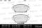 Колодки тормозные NISSAN PRIMERA (P12) 02>/ALMERA TINO 00>05 передние, артикул e100158