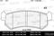 Колодки тормозные CHEVROLET LACETTI 03-06/DAEWOO NUBIRA зад. SemiMetallic, артикул E110018