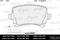 Колодки тормозные AUDI A3/A4/A6/SKODA OCTAVIA/YETI/VW GOLF зад. SemiMetallic, артикул E110059