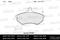 Колодки тормозные AUDI 80/VW GOLF/PASSAT/VENTO/CHERY AMULET/TIGGO пер. SemiMetallic, артикул E110065