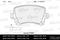 КОЛОДКИ ЗАДНИЕ AUDI A4 B7, A6 C6, SKODA OCTAV, артикул E110202