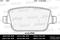 Колодки тормозные FORD GALAXY/MONDEO/S-MAX/VOLVO /FREELANDER 06- зад. SemiMetallic, артикул E110278