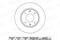 Диск тормозной CITROEN SAXO/XSARA/ZX/PEUGEOT 106/206/306 передний вент., артикул k000001