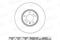 Диск тормозной BMW X5 (E53) 3.0/4.4 00-/X3 (E83) 3.0sd 06- пер.вент., артикул K000021