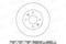 ДИСК ТОРМОЗНОЙ HYUNDAI GETZ 1.1-1.6 R13 02- БЕЗ АБ, артикул K000219