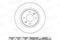 Диск тормозной RENAULT LOGAN/SANDERO пер. не вент.D 259мм., артикул K000291