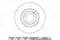 Диск тормозной AUDI A2/A3/VW GOLF IV/V/SKODA FABIA/OCTAVIA пер.вент.D 256мм, артикул K000412