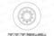Диск тормозной AUDI A3 03-/SKODA OCTAVIA/YETI/VW CADDY/GOLF 03- зад., артикул K010530