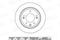 Диск тормозной HYUNDAI i30/ix35/KIA CEED/SPORTAGE задний D=262мм., артикул K010839