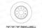 Диск тормозной AUDI A3/SKODA OCTAVIA/YETI/VW GOLF VI/JETTA зад. D 272мм., артикул K011177