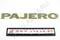 Наклейка pajero, артикул MB782944