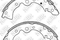 BRAKE SHOE, артикул FN1167
