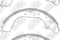 BRAKE SHOE, артикул FN2305